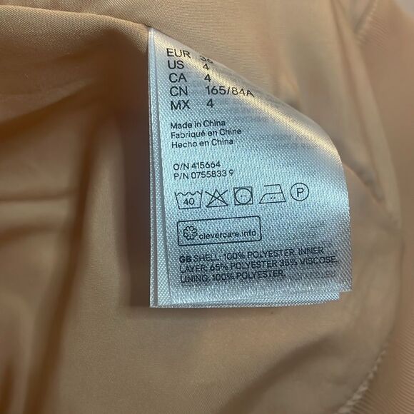 H&M satin style baseball jacket - Picture 7 of 7